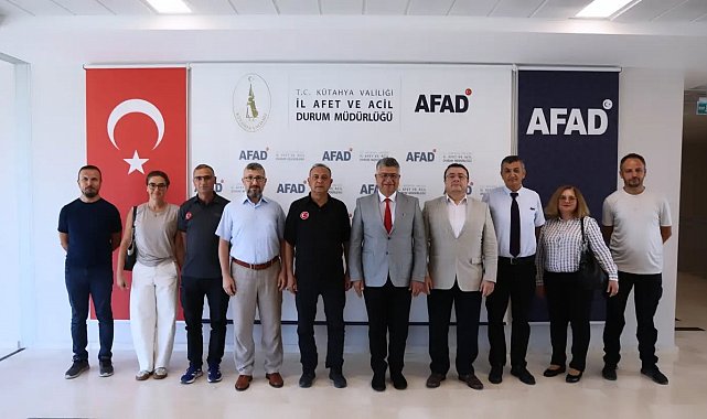 DPÜ Rektörü Kızıltoprak'tan AFAD İl Müdürlüğüne ziyaret