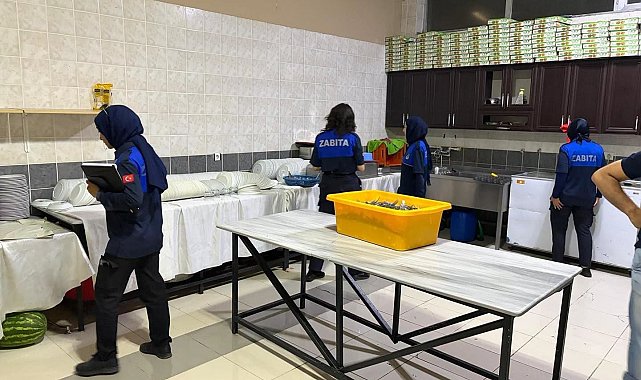 Düğün salonlarına zabıta denetimi