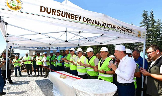 Dursunbey'de orman işletmesine yeni hizmet binası