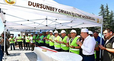 Dursunbey'de orman işletmesine yeni hizmet binası