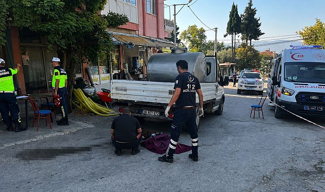 Dursunbey'de trafik kazası: 91 yaşındaki şahıs hayatını kaybetti