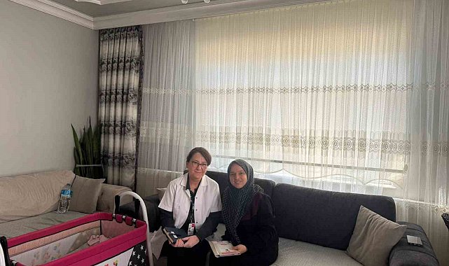 Düzce'de gebe ve lohusalara evde sağlık desteği