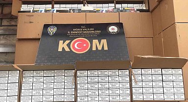 Düzce'de kaçakçılara göz açtırılmıyor