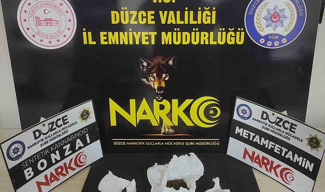 Düzce'de uyuşturucudan 46 şahsa işlem yapıldı