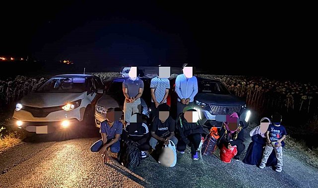 Edirne'de göçmen kaçakçılığı operasyonu: 3 organizatör ve 7 düzensiz göçmen yakalandı