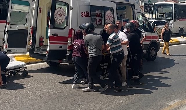 Edirne'de minibüs ile motosiklet çarpıştı: 1 yaralı