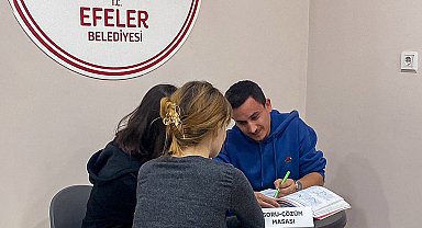Efeler Belediyesi'nden sınavlar hazırlanan gençlere ücretsiz destek