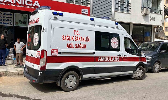 Elazığ'da inşaattan düşen mühendis yaralandı