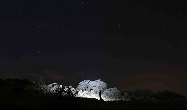 Elazığ'da meteor yağmuru Harput'tan gözlemlendi