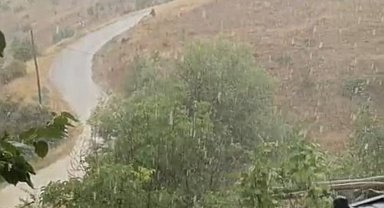 Elazığ'da sağanak yağış aralıklarla etkili oluyor