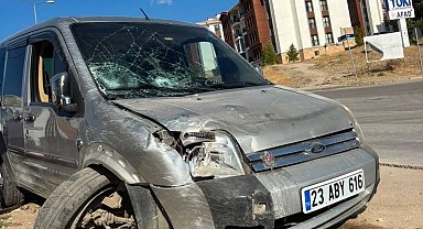 Elazığ'da trafik kazası: 1 yaralı