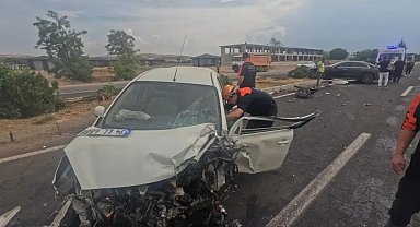 Elazığ'da trafik kazası: 2 yaralı