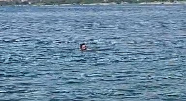 Elazığ'dan Malatya'ya yüzerek geçti