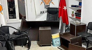 Emet'te AK Parti İlçe Başkanlığına saldırının şüphelisi yakalandı