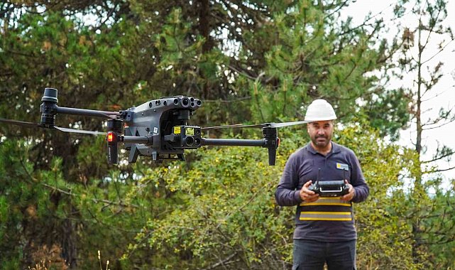 Enerjisa Dağıtım Şirketleri drone teknolojisiyle ormanlık alanlardaki şebekesini izliyor