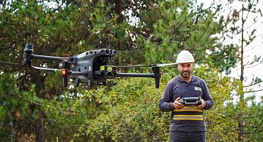 Enerjisa Dağıtım Şirketleri drone teknolojisiyle ormanlık alanlardaki şebekesini izliyor