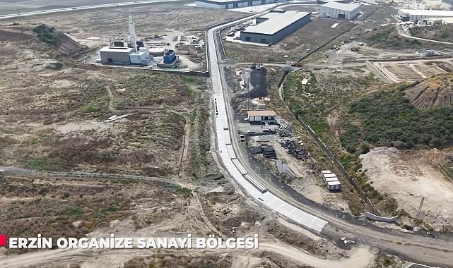 Erzin OSB'de sanayi yatırımları hızla ilerliyor