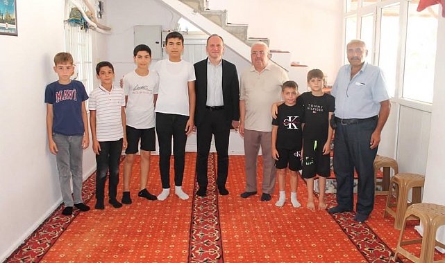 Erzin'in Yeşiltepe Mahallesi'nde çocuklardan kuran kursuna yoğun ilgi