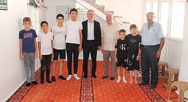 Erzin'in Yeşiltepe Mahallesi'nde çocuklardan kuran kursuna yoğun ilgi