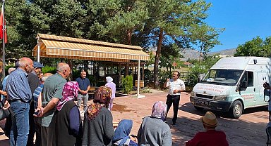 Erzincan'da 63 yaşlıya sağlık ve farkındalık eğitimi verildi