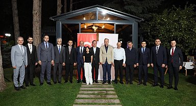 Erzincan'da EBYÜ Rektörü Prof. Dr. Levent için veda programı düzenlendi
