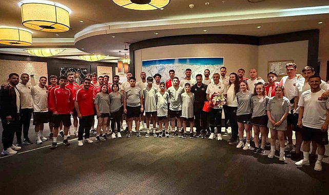 Erzincan'ın iki spor kulübü Erzurum'da buluştu