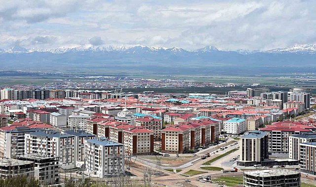 Erzurum'da 2026'nın ilk yarısında 4 bin 358 daireye yapı ruhsatı