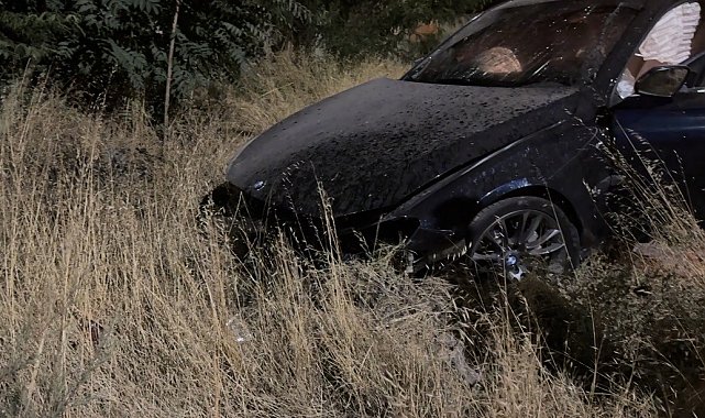 Eskişehir çevre yolunda iki otomobil çarpıştı: 1 yaralı