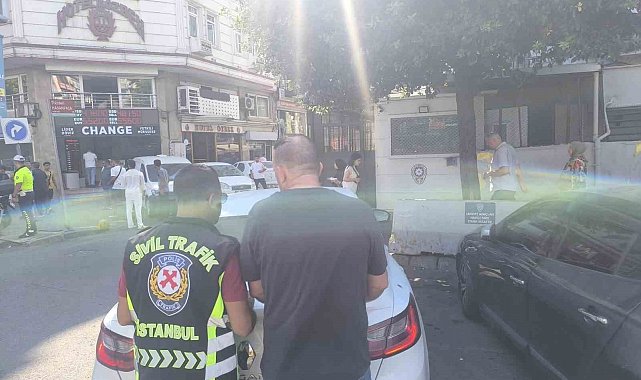 Fatih'te trafikte makas atan sürücüye 96 bin TL ceza