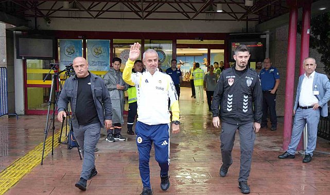 Fenerbahçe kafilesi Samsun'a geldi