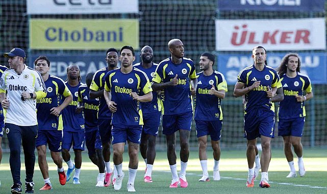 Fenerbahçe, Lyon maçının hazırlıklarını sürdürdü