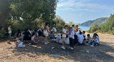 Fethiye'de 20'si çocuk 39 düzensiz göçmen yakalandı