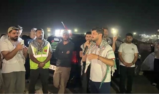 Filistin Konvoyu, Irak'ın İbrahim Halil Sınır Kapısı'nda 4. gününde bekletiliyor