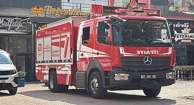 Gaziantep'te lokanta bacasında çıkan yangın söndürüldü