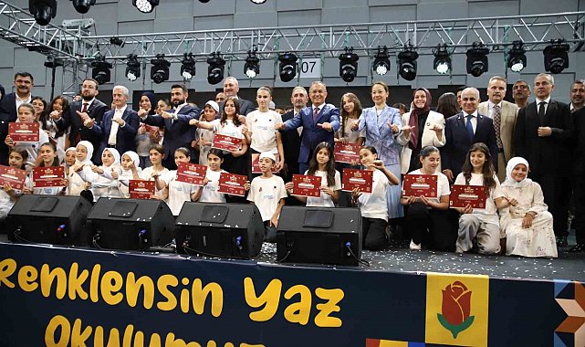 Gaziantep'te TÜGVA Yaz Okulu'nda renkli kapanış