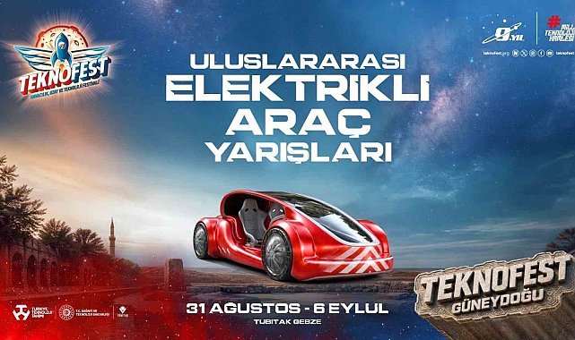 Geleceğin elektrikli araçları TEKNOFEST 2026'DA piste çıkıyor