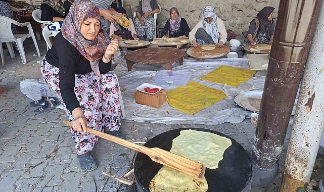 Gemiç mahallesi sakinlerinin geleneksel hale getirdikleri Gözleme Günü