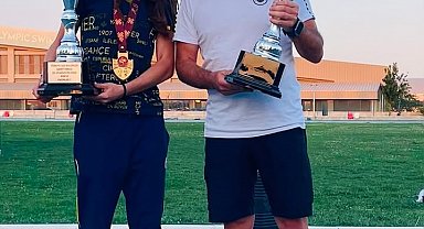 Genç atlet Zülal Gültepe'den Türk atletizm tarihine geçen derece