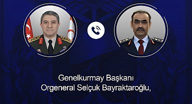 Genelkurmay Başkanı Bayraktaroğlu, Katarlı mevkidaşı Al-Mannai ile telefonda görüştü
