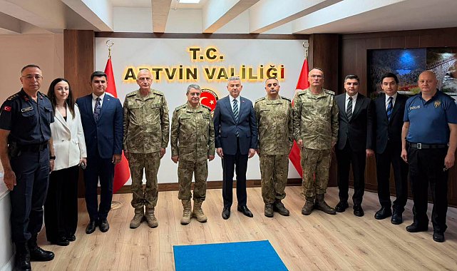 Genelkurmay Başkanı Orgeneral Bayraktaroğlu Artvin'de