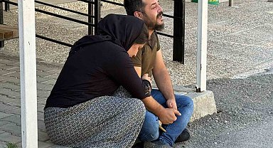 Geri manevra yapan baba, ölümüne sebep olduğu bebeğinin cenazesini gözyaşları arasında teslim aldı