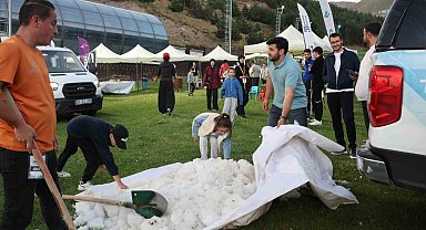 Gez palandöken şenlikleri, kamp ve doğa tutkunlarını buluşturdu