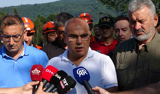 Giresun Valisi Koç: "Hava aracının düştüğüne dair herhangi bir ize rastlanılmadı"