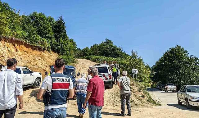 Giresun'da helikopter düştüğü iddiası