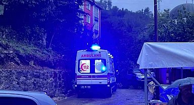 Giresun'da sağanak yağış etkili oldu