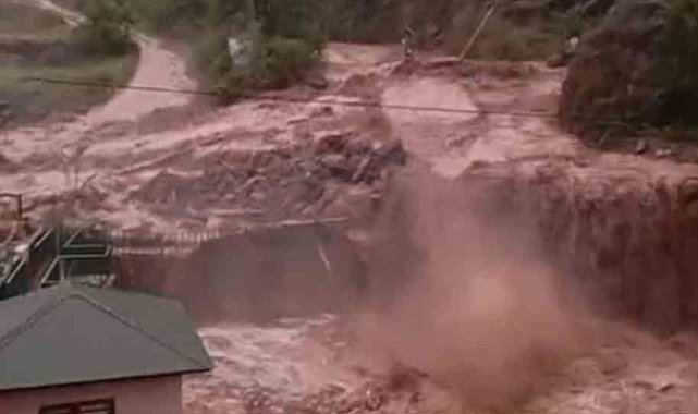 Giresun'da şiddetli yağış etkili oldu
