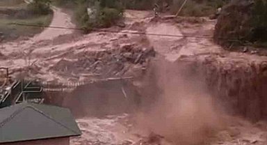Giresun'da şiddetli yağış etkili oldu