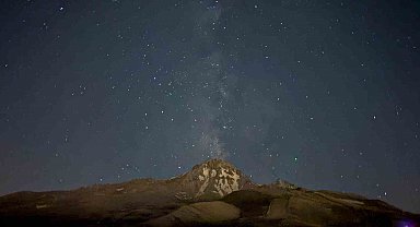 Gökyüzü tutkunları, Perseid meteor yağmurunu Erciyes'te takip etti