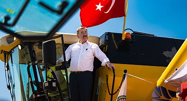 Gölbaşı karabuğdayında hasat zamanı