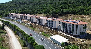 Gölyaka'da 140 TOKİ konutu için çalışmalar sürüyor
